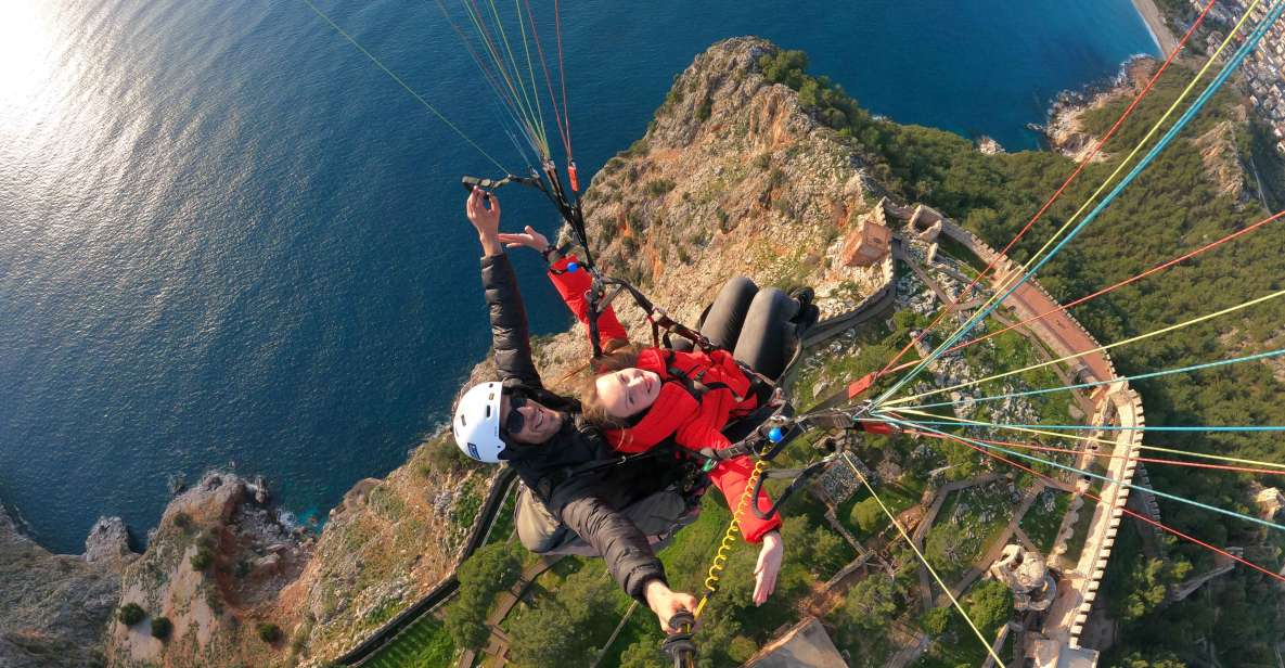 From city of Side Alanya Paragliding - The Takeoff Hill at 500 Meters: What You Need to Be Able To Do