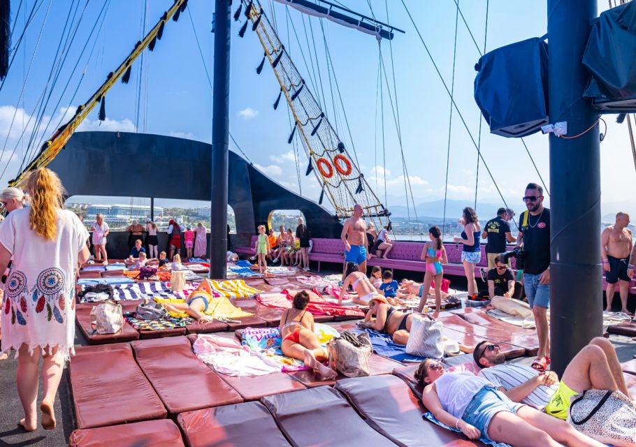From City of Side and Alanya: Legends and Pirates Yacht Tour - The Alanya Harbor Break: Castle Views, Red Tower, and a Little Breathing Room