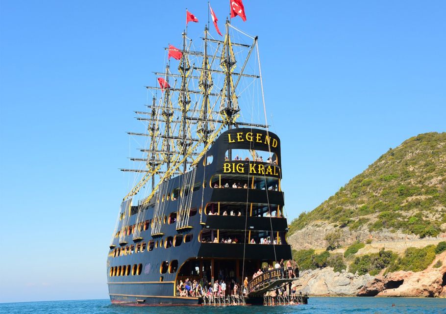From City of Side and Alanya: Legends and Pirates Yacht Tour - What You’ll Pay For Extra (and How to Handle It)