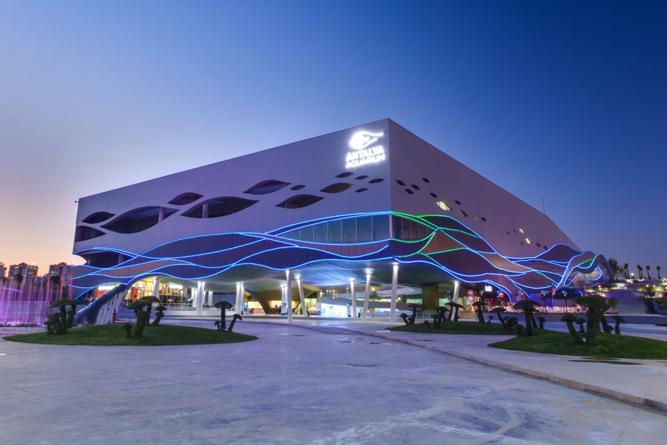 From City of Side: Antalya Aquarium Tour, Ticket & Transfer - Side Pickup to Antalya: the 6-Hour rhythm