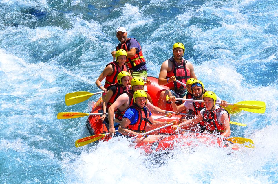From city of Side: Beskonak Rafting Tour with Lunch - On the River: 13 km of Rapids With a Real Guide