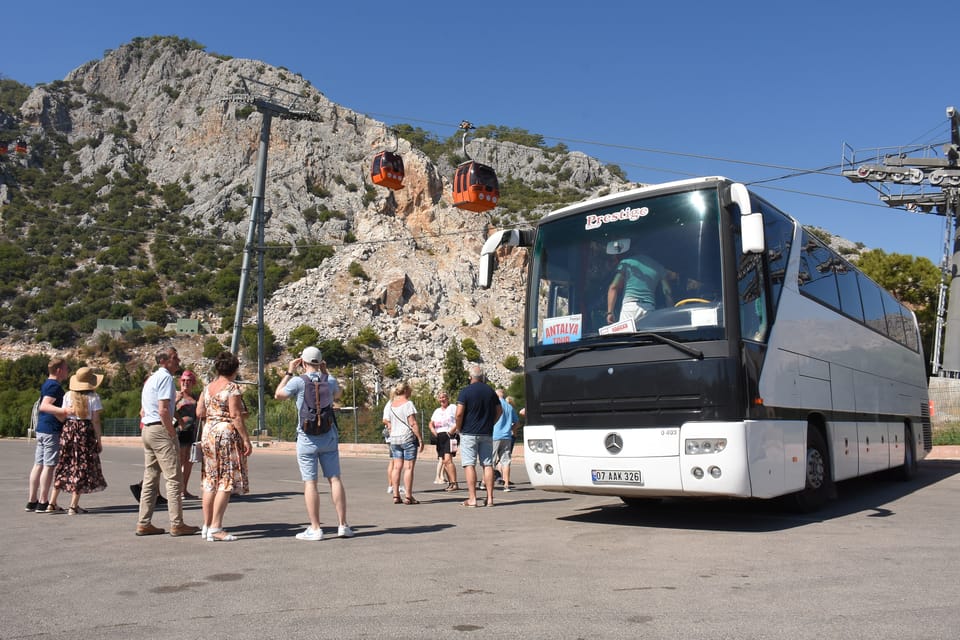 From city of Side: City Tour including Waterfalls - Düden Waterfalls (Heartuzkaldıran): 38 Meters of Water Power