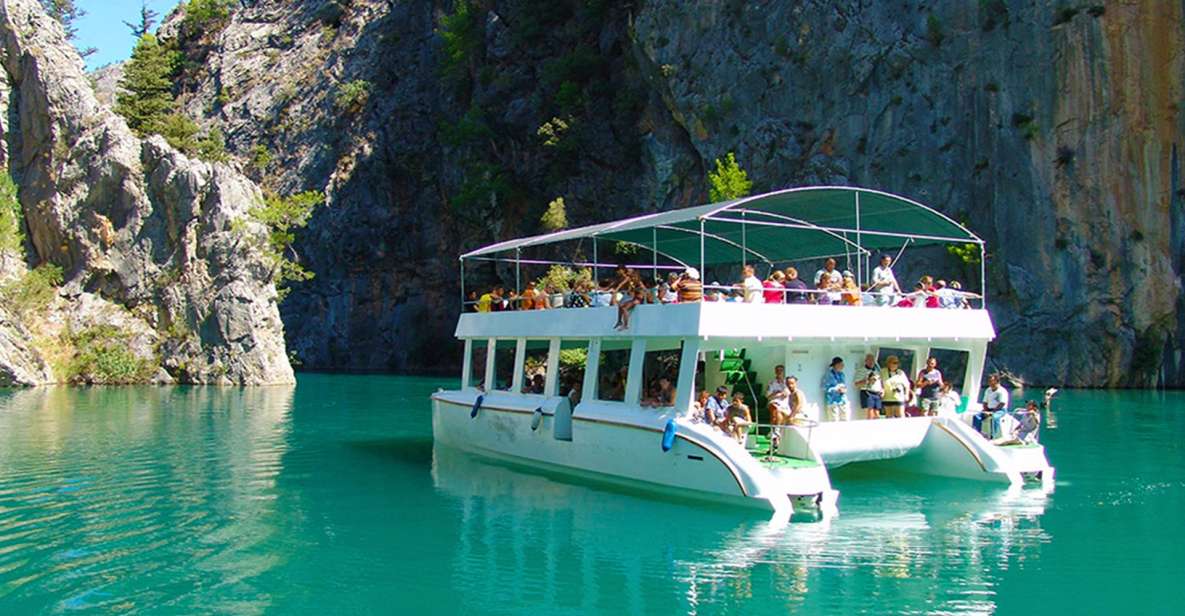 From city of Side : Excursion to Green Canyon - A Straightforward Green Canyon Day From Side