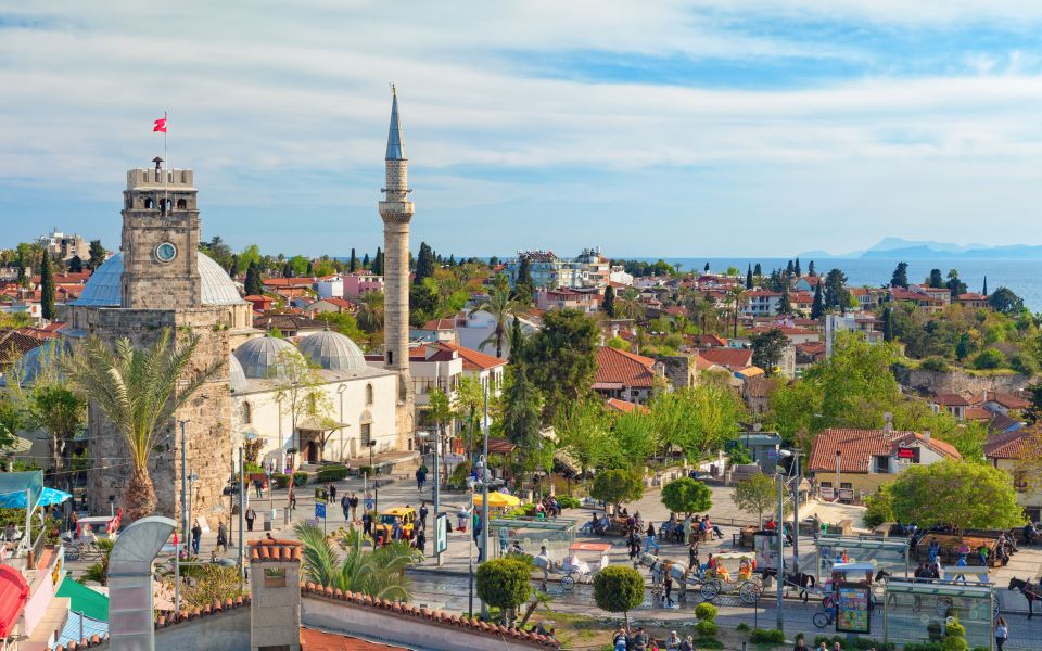 From City of Side: Full-Day Antalya City Tour w/ Transfers - Old Antalya streets and the harbor views: what to expect on the walk