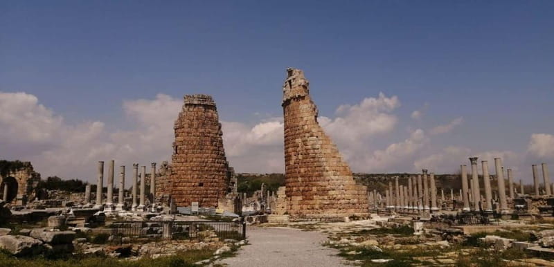 From City of Side: Perge, Aspendos & Kurşunlu Waterfall Trip - Perge Ancient City: Streets, Mosaics, and How It Felt to Live There