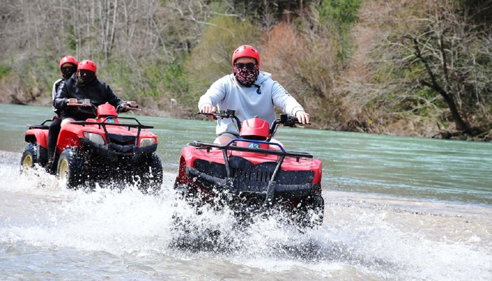 From city of Side: Taurus Mountains Quad ATV Tour - Helmets, Goggles, and a Safety Tutorial You’ll Actually Use
