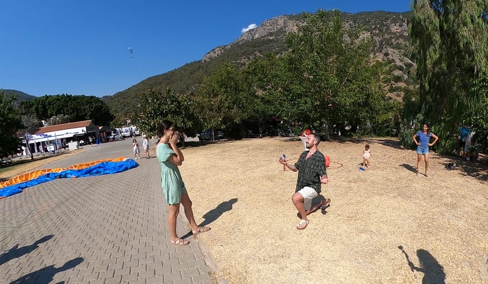From Fethiye: Oludeniz Paragliding Trip with Transfer - Landing Over Ölüdeniz and How the Photo/Video Moment Works