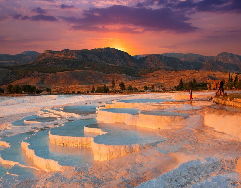 From Fethiye: Pamukkale & Hierapolis Day Trip w/ Meals - Pamukkale’s white travertines: thermal water you can actually see