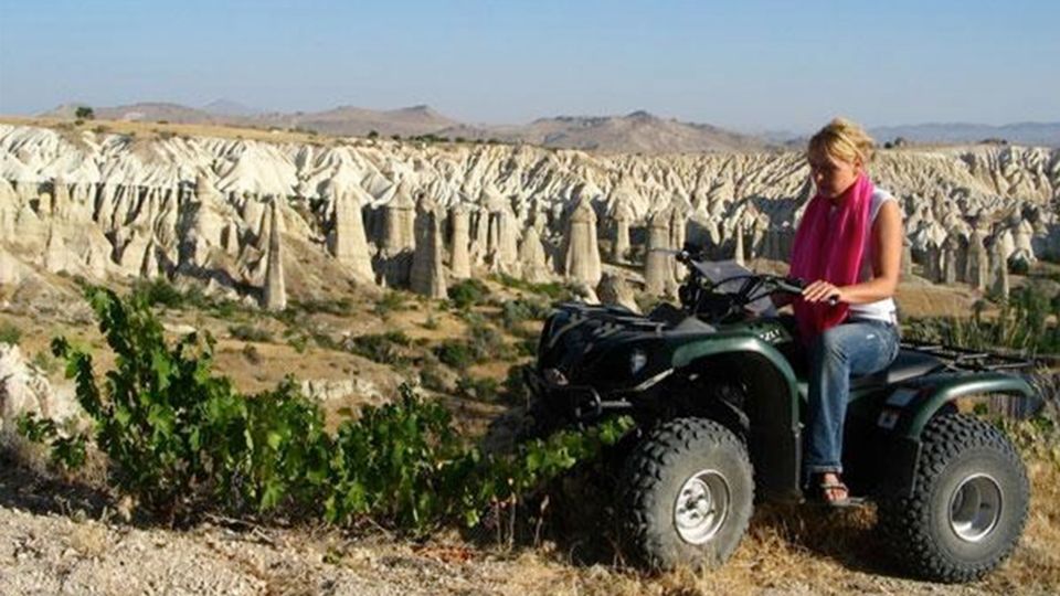 From Göreme: Cappadocia Valleys at Sunset ATV Tour - Rose Valley at sunset: why this ending hits