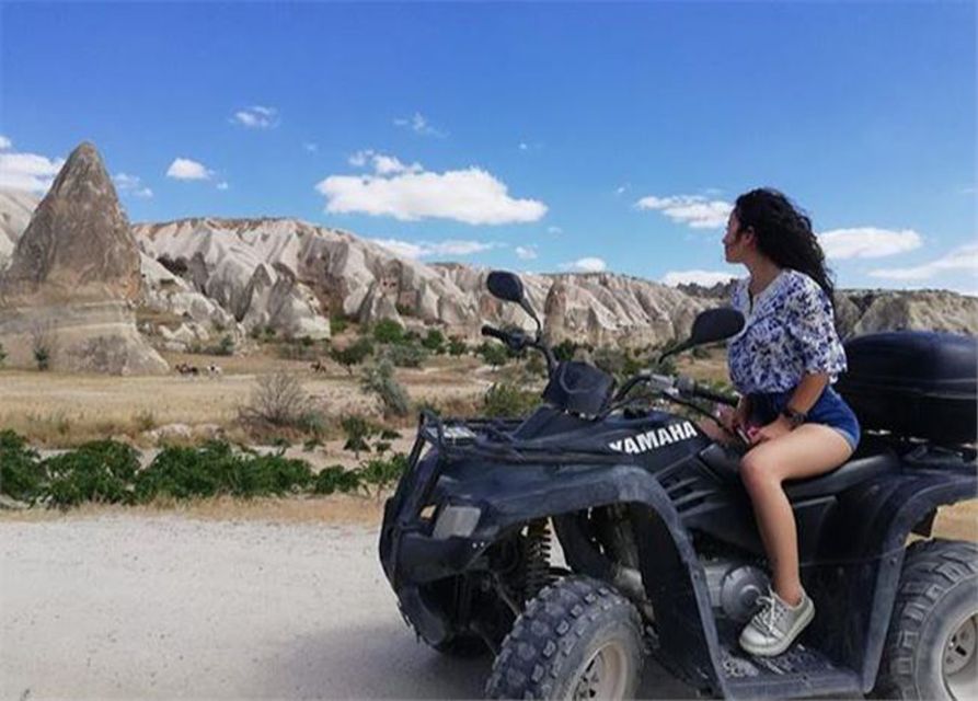 From Göreme: Cappadocia Valleys at Sunset ATV Tour - Speed, dust, and the real riding expectations