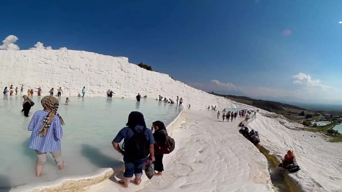 From Icmeler: Day Trip to Pamukkale With Lunch - Hierapolis and the Necropolis Ruins: Ancient Baths and Temples