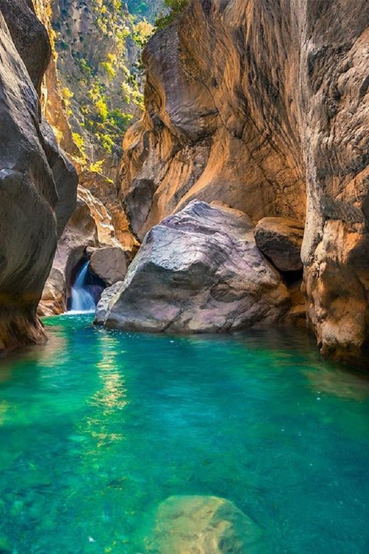 From Icmeler: Fethiye Tour with Saklikent Ticket & Transfer - Saklikent National Park: entrance included, canyon walk focused