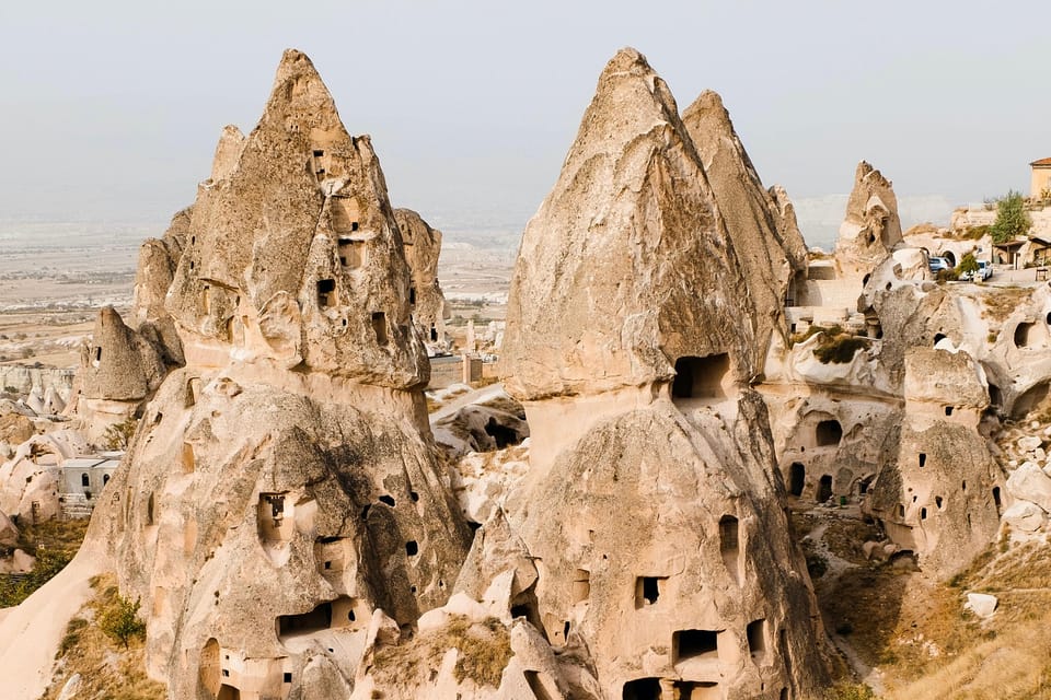From Istanbul: 2-Day Cappadocia Highlights Tour by Plane - Uçhisar and Esentepe: viewpoints that make the caves feel real