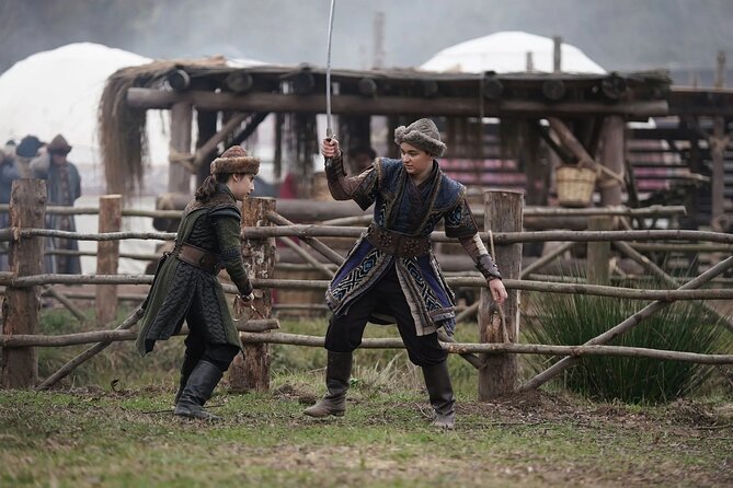 From Istanbul Ertugrul and Osman Ghazi Movie Set Tour - Live performances on the film plateau: the story turns on
