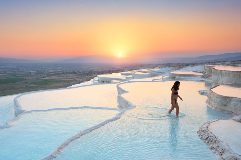 From Izmir: Private Ephesus & Pamukkale 1 Day Trip - Lunch on the route: included open buffet, then straight to Ephesus