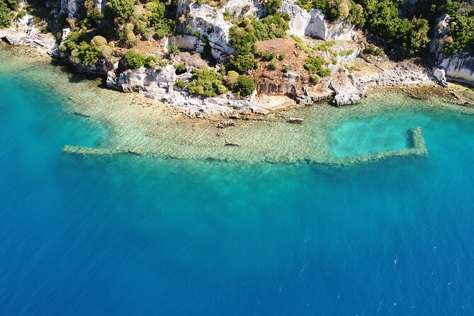 From Kas: Day Trip to Kekova, Demre and Myra - Swim Breaks at Esmeralda Bay, Burç Bay, and Gökkaya Bay