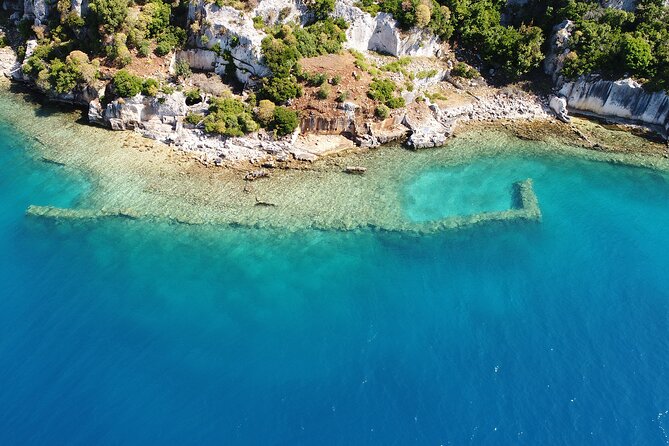 From Kas: Day Trip to Kekova Island - Burç Bay, Pirate Cave, and the cooler-water detour