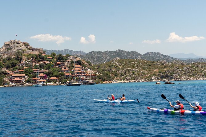 From Kas: Guided Kekova Sea Kayaking Tour - Theimussa in the afternoon: sarcophagi up close