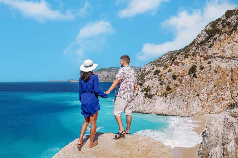 From Kemer: Kas and Kaputas Beach Small Group Day Trip - Kaputaş Beach up to 3 hours: turquoise water, cliff views, and realistic beach logistics