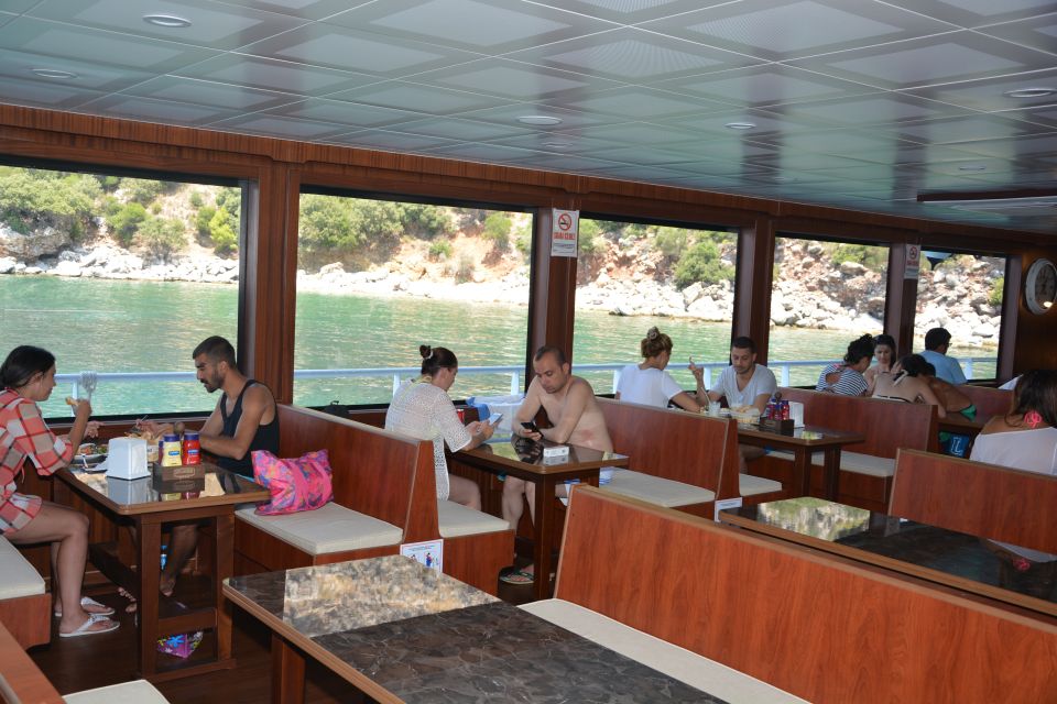 From Marmaris: Day Trip by Glass Bottom Semi Submarine - The Cruise Route: Sea Caves, Canyons, and Big Views From the Water