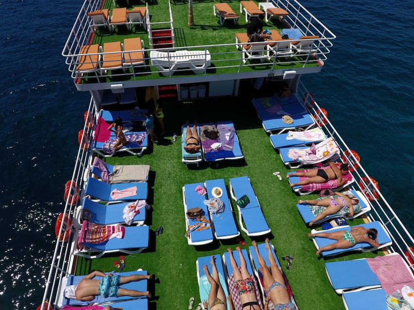 From Marmaris: Day Trip by Glass Bottom Semi Submarine - Lunch on Board: Simple, Filling, and Timed for the Day