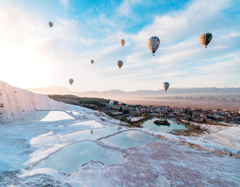 From Marmaris: Pamukkale Balloon Flight Day Trip with Lunch - Road-trip breakfast and the balloon prep scene