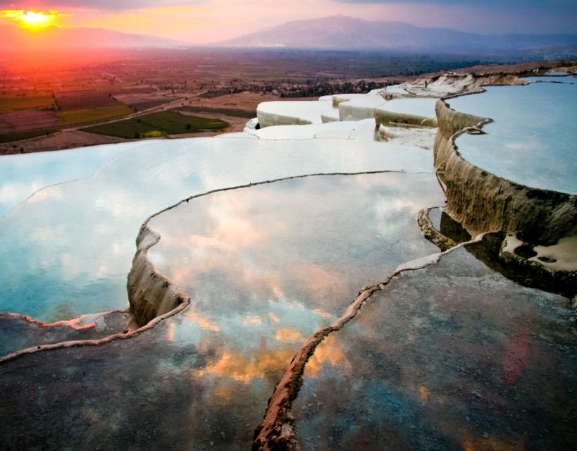 From Marmaris: Pamukkale Evening Tour with Transfer & Dinner - Onyx factory and vineyard stops: shopping time built into the day