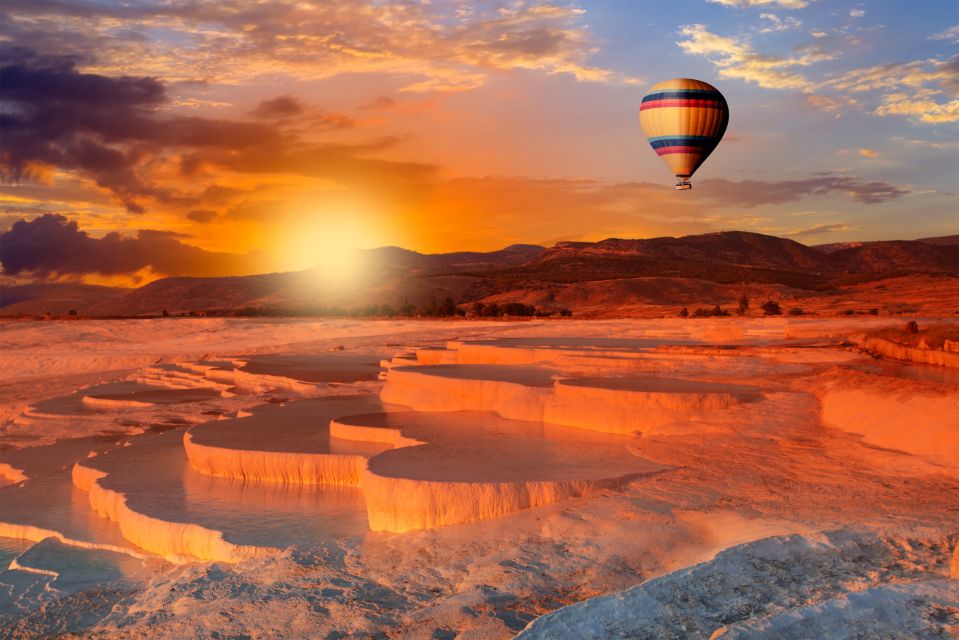 From Marmaris: Pamukkale Evening Tour with Transfer & Dinner - Getting there from Marmaris: air-conditioned transfer, big time commitment