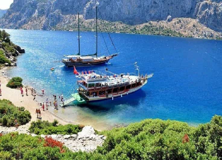 From Marmaris: Turkish Aegean Coast Boat Trip with Lunch - Hisaronu Bay: why this side of Marmaris feels like a different world