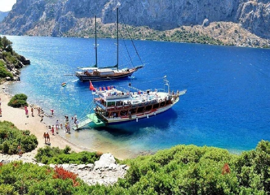 From Marmaris: Turkish Aegean Coast Boat Trip with Lunch - Lunch and Camellia Island: the included meal that keeps the day easy