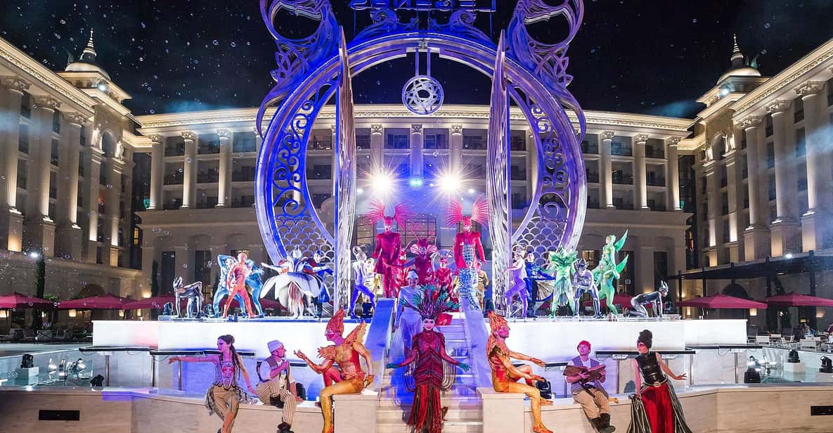 From Side/Alanya: Land Of Legends Night Show with Transfer - Night show expectations: lasers, live acts, and water effects