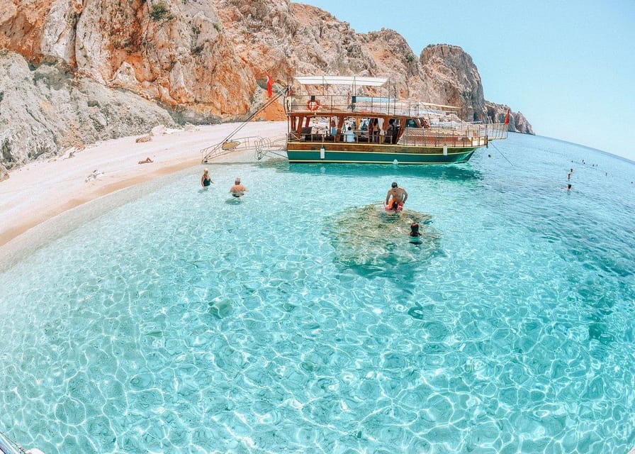 From Side/Alanya: Suluada Island Boat Trip with Lunch - Free time on Suluada: ruins hike or pure beach time