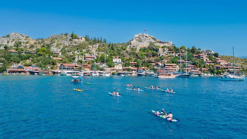 From Ucagiz: Kekova Sea Guided Kayaking Tour - Kayaking the Lycian Sunken City: close ruins, no swimming, better photos