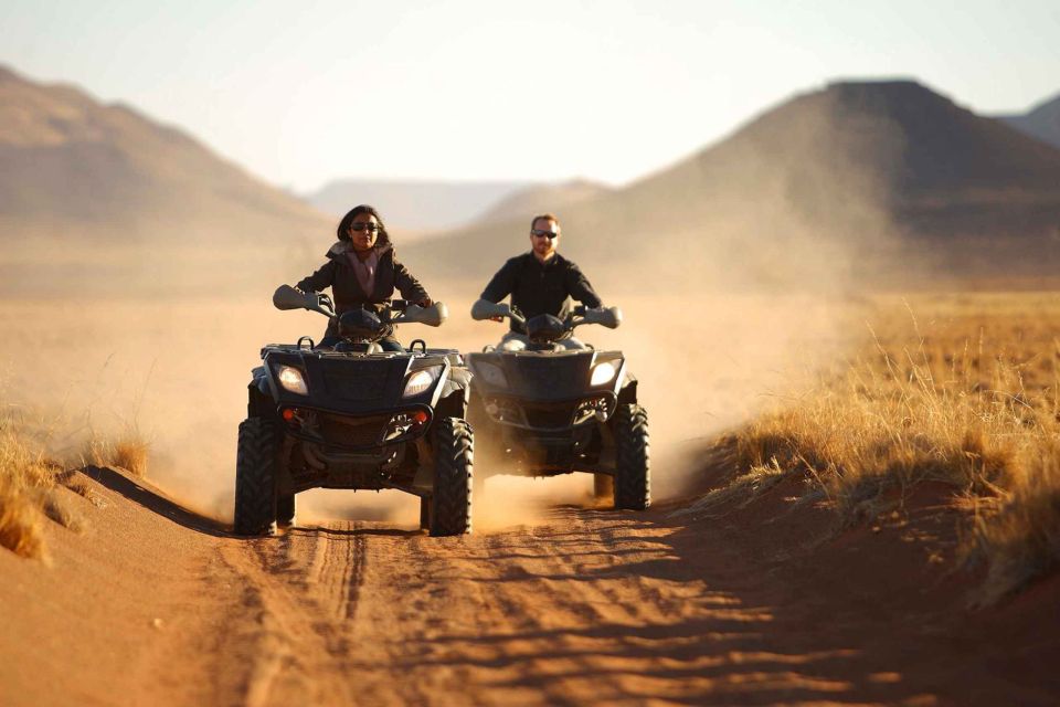 From Ürgüp/Göreme: Cappadocia Sunrise or Sunset Quad Tour - From Hotel Pickup to ATV Training: The Start Matters