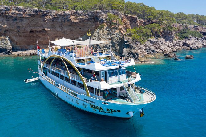 Full-day Boat Tour from Kemer with Lunch and Foam Party - Stop 4: Phaselis Koyu, Ruins, and Pebble Beach Time