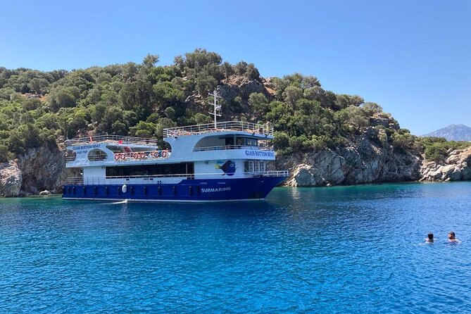 Full-Day Boat trip marmaris / Day trip by Glass bottom - Swim stops and deck time: how to plan your water breaks