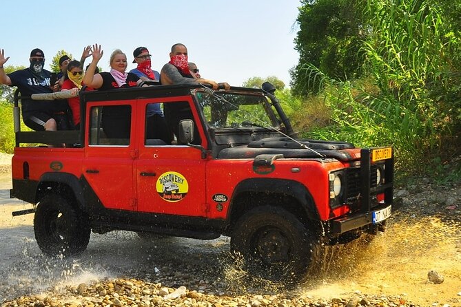 Full-Day Fun Jeep Safari:Through Waterfalls Villages Green Canyon - Manavgat Dam Country: Green Lake Views, Pontoon Time, and a Cooking Moment