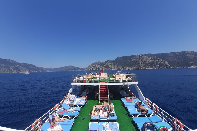 Full-Day Glass bottom Semi Submarine Cruise in Marmaris - Leaving Marmaris: Castle Views, Bays, and a Wish-Cave Photo Stop
