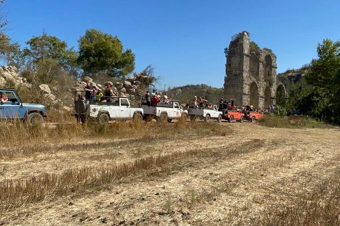 Full Day Jeep Safari in Side and Manavgat - Water time beyond the waterfall: river swims, boats, and a pool