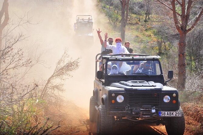 Full Day Jeep Safari in Side and Manavgat - Oymapınar Dam viewpoint and water-fight fun