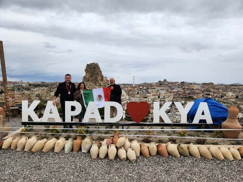 Full Day Private Tour; Mix of Red and Green Tour/Cappadocia - Göreme Viewpoint and Uçhisar Castle: Fairy Chimneys for People Who Love Photos