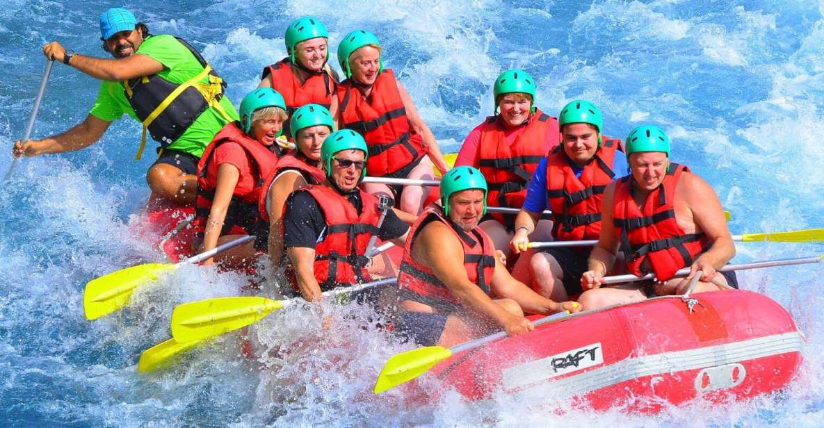 Full Day Rafting/Lunch With Köprülü Kanyon Visit - What the 8-hour schedule really feels like