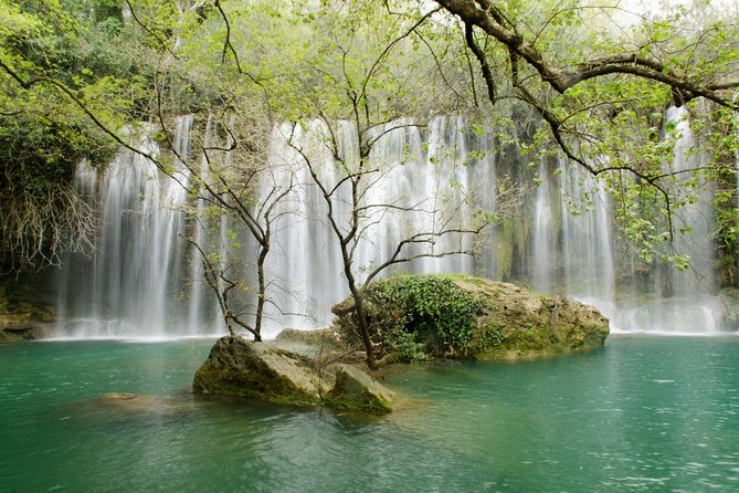 Full-Day Tour of Kursunlu Waterfalls, Aspendos, and Ancient Ruins of Side From Alanya - Side’s ancient walls and agora—plus the free-entry advantage