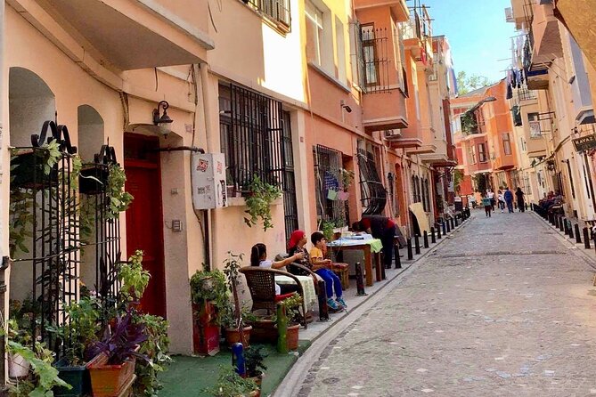 Galata Tower - Fener-Balat Neighborhoods & Golden Horn by Ferry - Colorful stairs in Balat: Rainbow Stairs and Kiremit Street