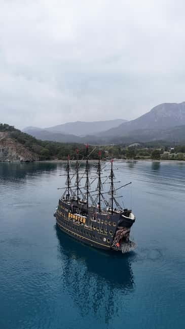 Gonster All-Inclusive Pirate Boat Trip with Transfer - The Three-Bay Swim Stops: Phaselis, Alacasu (Paradise), and Moonlight Bay