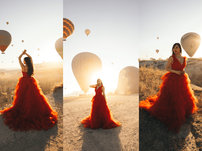 Göreme: Cappadocia Satin Flying Dress Rental - Quick Practical Tips for Your Shoot Day