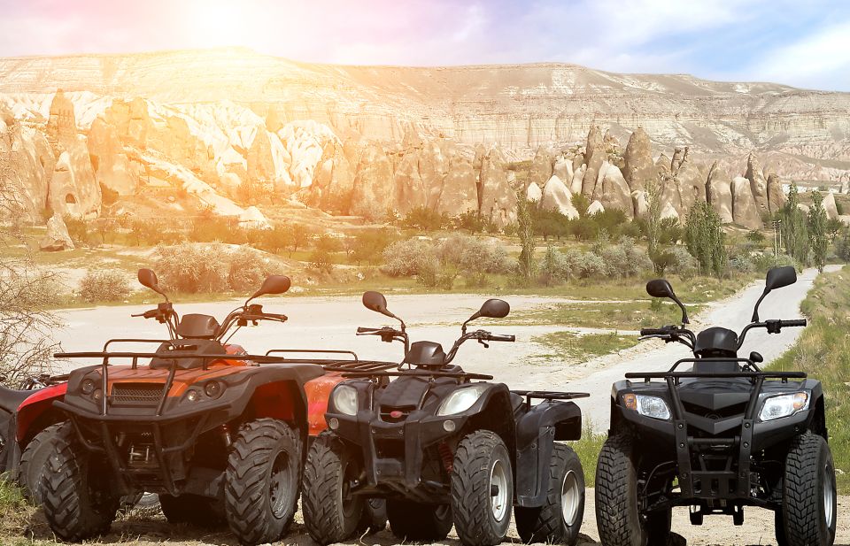 Göreme: Quad Safari through the Sword, Love & Rose Valleys - Rose Valley and the Volcanic Rock Shapes