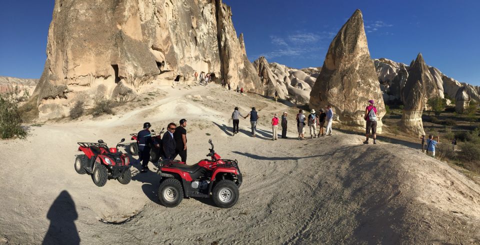 Göreme: Quad Safari through the Sword, Love & Rose Valleys - Photo Stops, Timing, and Group Pace