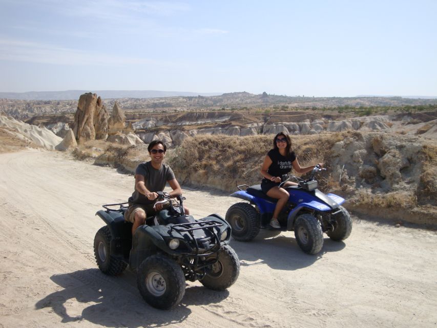 Göreme: Quad Safari through the Sword, Love & Rose Valleys - Guide Style: English Safety, Not a Full Cappadocia Lecture