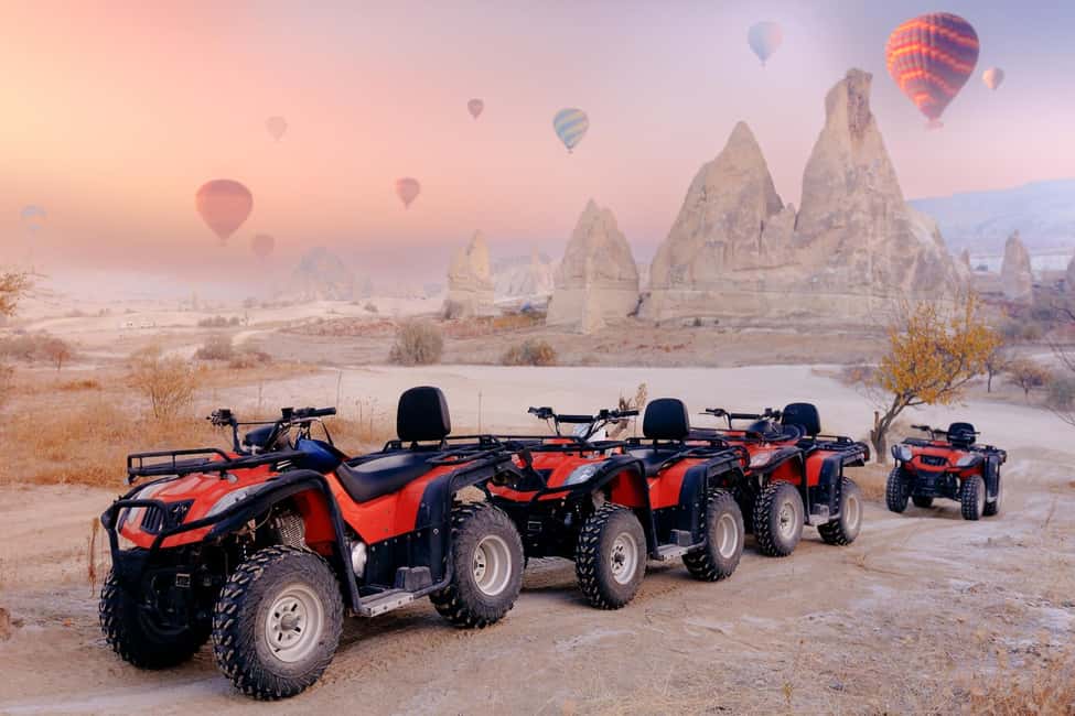 Göreme: Quad Safari through the Sword, Love & Rose Valleys - Learning the Quads Fast: What the Driving Lesson Feels Like